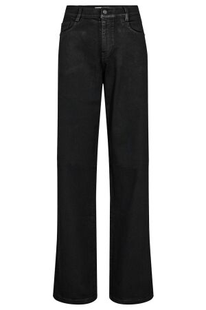 Mos Mosh MMDara Coated Pant, long 801 black Mos Mosh MMDara Coated Pant, long 801 black