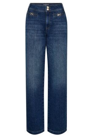 Mos Mosh MMCandia Peach Jeans, long 447 dark blue Mos Mosh MMCandia Peach Jeans, long 447 dark blue