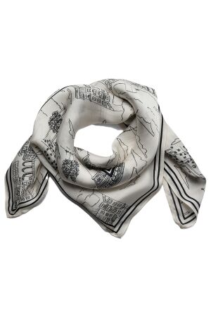 Mos Mosh MMTale Scarf 801 black Mos Mosh MMTale Scarf 801 black