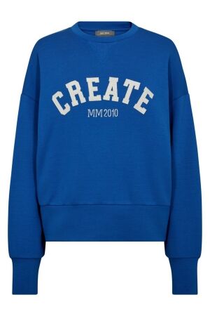 Mos Mosh MMCelli O-LS Sweatshirt 242 blue lolite Mos Mosh MMCelli O-LS Sweatshirt 242 blue lolite