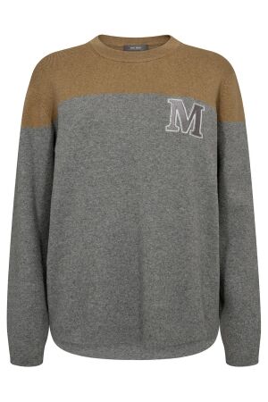 Mos Mosh MMFast Tani LS Knit 919 Grey Melange Mos Mosh MMFast Tani LS Knit 919 Grey Melange