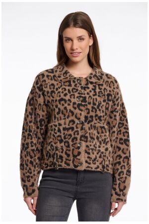 Rino & Pelle Boxy jacket 8980 leopard Rino & Pelle Boxy jacket 8980 leopard