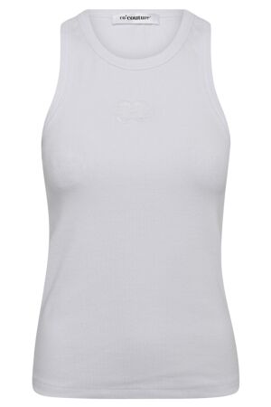 Co'Couture SaharaCC Embroidery Tank Top White Co'Couture SaharaCC Embroidery Tank Top White