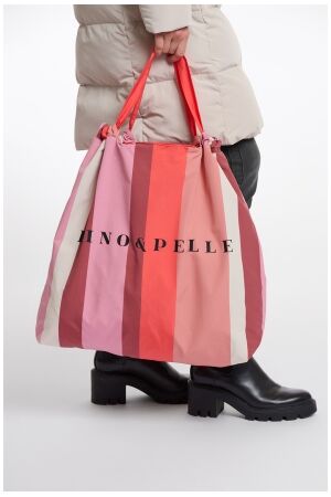 Rino & Pelle Foldable shopper Colour Striped Rino & Pelle Foldable shopper Colour Striped