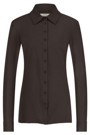 Studio Anneloes Poppy blouse 8700 espresso Studio Anneloes Poppy blouse 8700 espresso