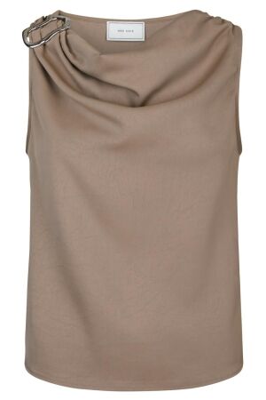 Neo Noir Scotta Dull Sateen Top 811 Dark Taupe Neo Noir Scotta Dull Sateen Top 811 Dark Taupe