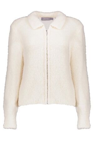 Geisha Cardigan with collar 720 sand Geisha Cardigan with collar 720 sand