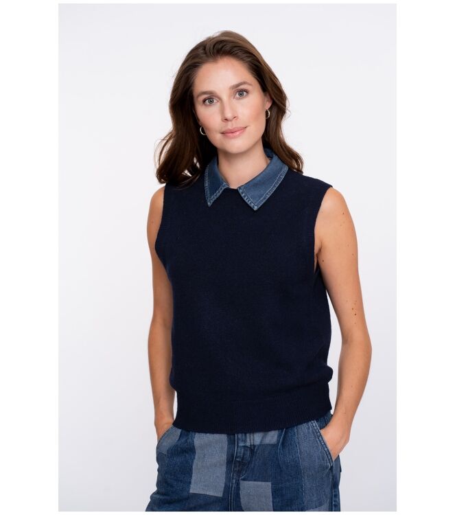 Geisha 54509-10 Blauw