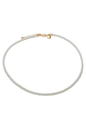 Bow 19 Petite Pearl Necklace Pearl