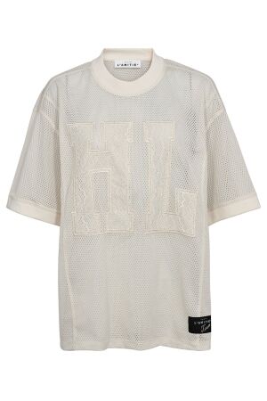 Haute L'amitié Drift HL Lace Tee Pearl Haute L'amitié Drift HL Lace Tee Pearl