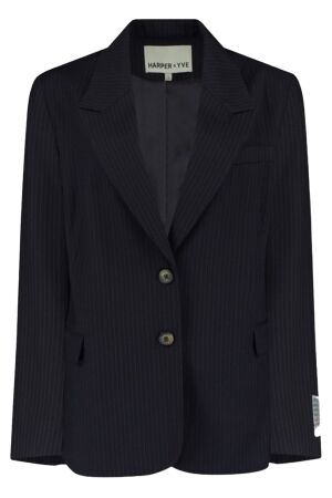 Harper and Yve ANNA-BL 1264 stripe black vintage blue