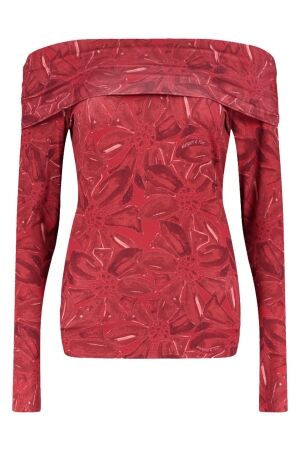 Harper and Yve JENNY-LS 316 ruby red flower