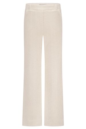 Studio Anneloes Lexie tweed trousers 1722 ecru/latte Studio Anneloes Lexie tweed trousers 1722 ecru/latte
