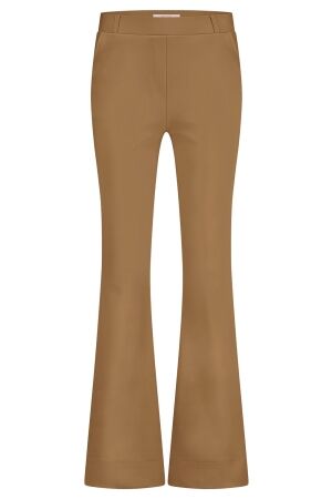Studio Anneloes Flair bonded trousers 1300 caramel Studio Anneloes Flair bonded trousers 1300 caramel