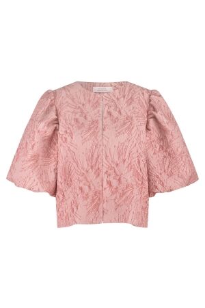 Studio Anneloes Hanne jacquard jacket 5400 dusty pink
