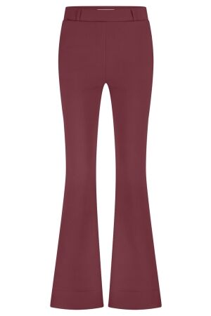 Studio Anneloes Flair bonded trousers 3002 bordeaux