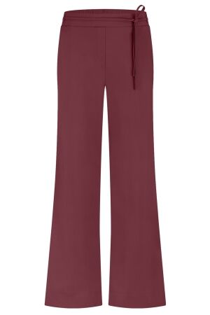 Studio Anneloes Iggy tape trousers 3002 bordeaux
