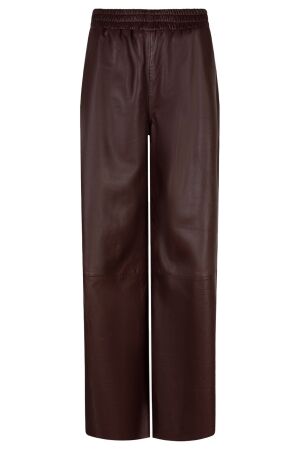 Ibana Payten, leren broek Burgundy Ibana Payten, leren broek Burgundy