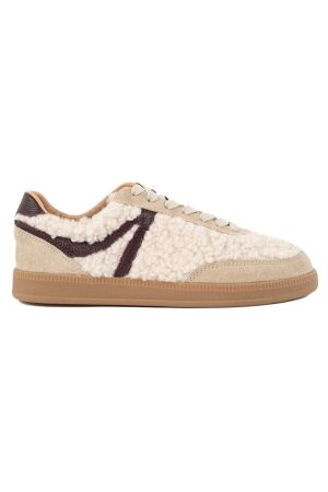 Babouche Lifestyle Mia, sneaker 313 Beige/Beige/Bordo