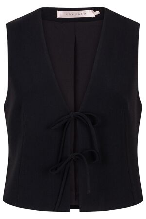 EsQualo Gilet short bows city 000 black