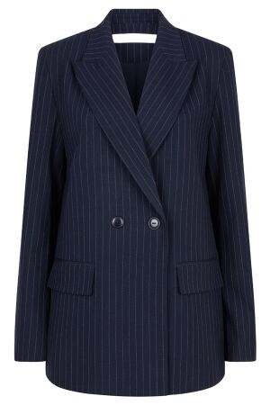 EsQualo Blazer double breasted pinstripe 690 navy EsQualo Blazer double breasted pinstripe 690 navy