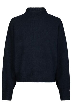 Neo Noir Paulina Knit Blouse 141 Navy Neo Noir Paulina Knit Blouse 141 Navy