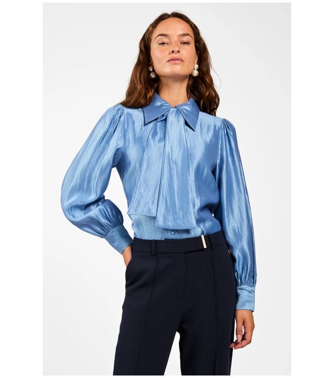 Aaiko VERONNE TIE SHIMM Blauw