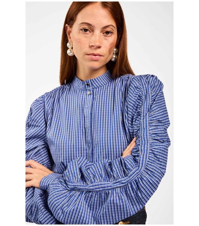 Aaiko BEAUDINE CHECK CO Blauw