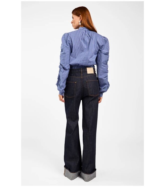 Aaiko BEAUDINE CHECK CO Blauw