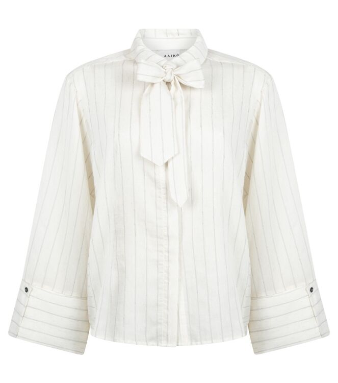 Aaiko ELDA SMALL STRIPE Wit