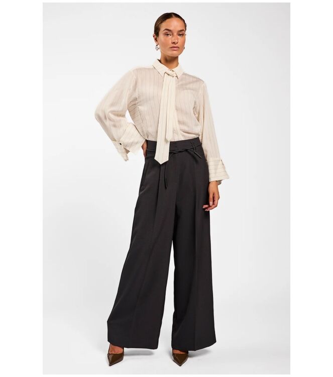 Aaiko ELDA SMALL STRIPE Wit