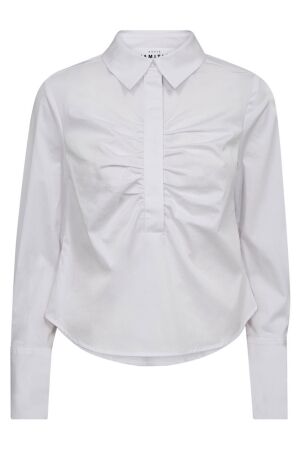 Haute L'amitié Pure Placket Shirt White Haute L'amitié Pure Placket Shirt White