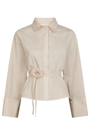 Neo Noir Clarida Rose Stripe Shirt 191 Light Yellow Neo Noir Clarida Rose Stripe Shirt 191 Light Yellow