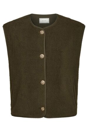 Neo Noir Mariko Teddy Vest 151 Army Neo Noir Mariko Teddy Vest 151 Army