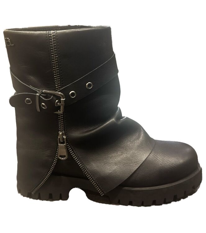 Babouche Lifestyle Audry-49 Zwart