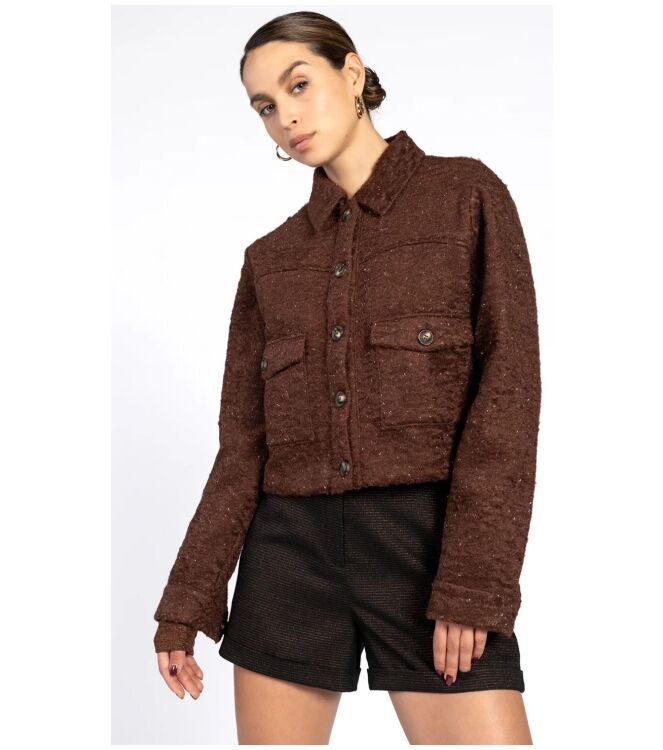 Aaiko LANO CHECK VIS 570 Zwart