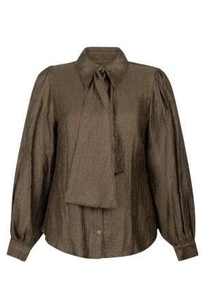 Aaiko VERONNE TIE VIS 545 190618 LAUREL LEAF