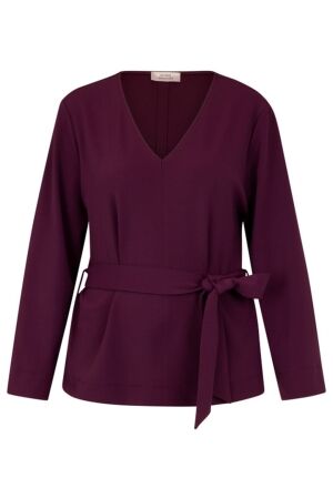 Studio Anneloes Vesper twill top 3800 blackberry Studio Anneloes Vesper twill top 3800 blackberry