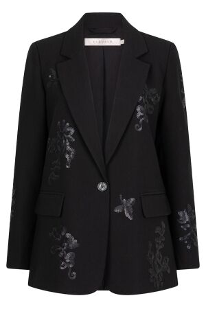 EsQualo Blazer sequins basic city 000 black EsQualo Blazer sequins basic city 000 black