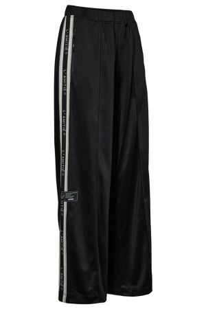 Haute L'amitié Baggy Lurex Logo Tall Track Pants Black Haute L'amitié Baggy Lurex Logo Tall Track Pants Black