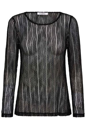 Co'Couture BarbCC O-Neck Blouse 96-Black Co'Couture BarbCC O-Neck Blouse 96-Black