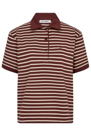 Co'Couture HayesCC Polo SS Tee 87-Winered Co'Couture HayesCC Polo SS Tee 87-Winered