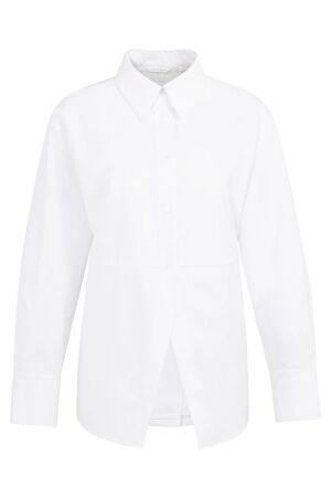 YAYA Poplin blouse met splitdetail 00000 YAYA Poplin blouse met splitdetail 00000