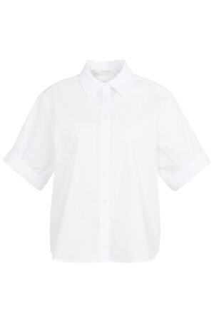 YAYA Blouse met omgeslagen mouwen 00000