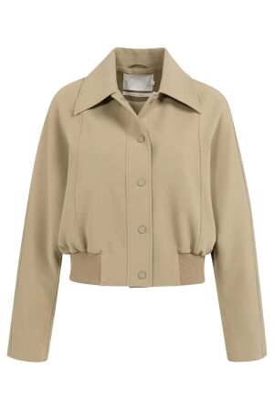 YAYA Kort jasje met ribboord 99045 YAYA Kort jasje met ribboord 99045