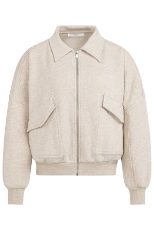 YAYA Sweatvest met zakken 990552