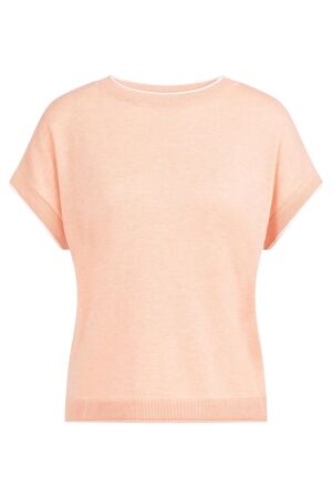 YAYA Knitted sweater with rolled ed 313072 YAYA Knitted sweater with rolled ed 313072