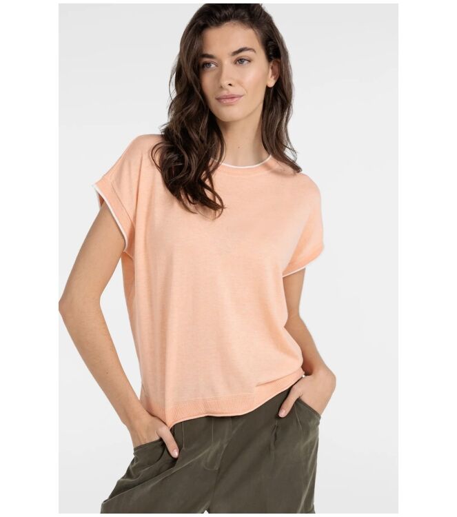 YAYA 01-000580-604 PEACH PALAZZO ORANGE MELANGE