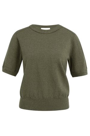YAYA Short sleeve sweater with deta 990652 YAYA Short sleeve sweater with deta 990652
