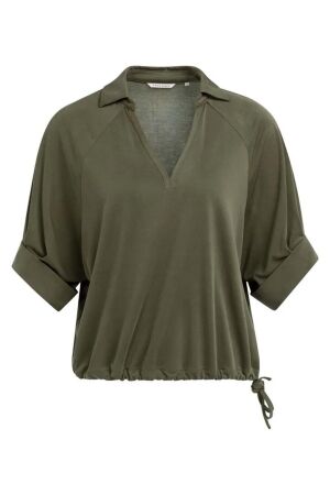YAYA Jersey top with pleated sleeve 99065 YAYA Jersey top with pleated sleeve 99065